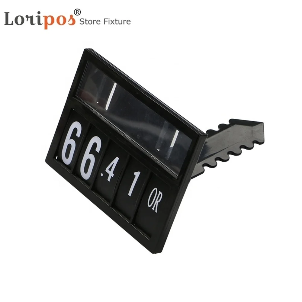 Shelf Pop Price Talker Price Sign Display Number Signage Card Case Label Holder Plugin Frame Pin Replaceable Tag Hanger