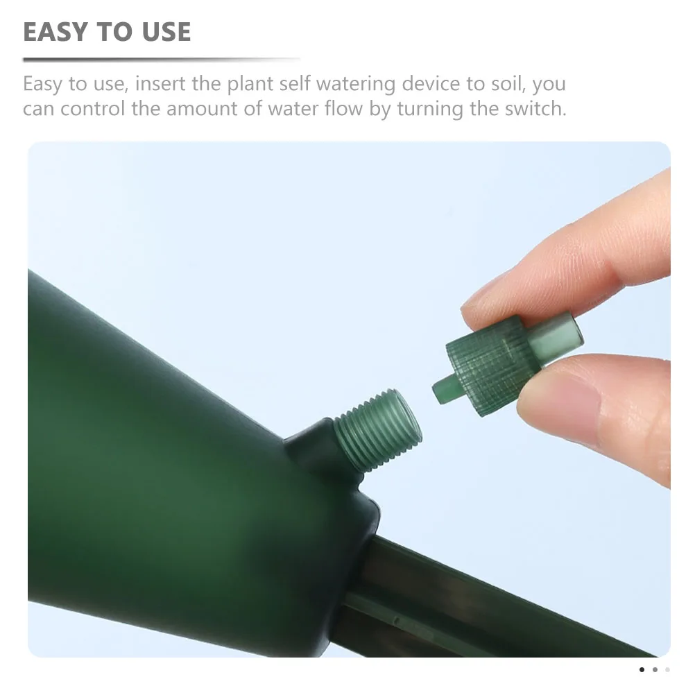 

2Pcs Automatic Spikes Self Drip Irrigation Self Watering Devices For Plants for Indoor Outdoor Plants Flow Control Garden Tools