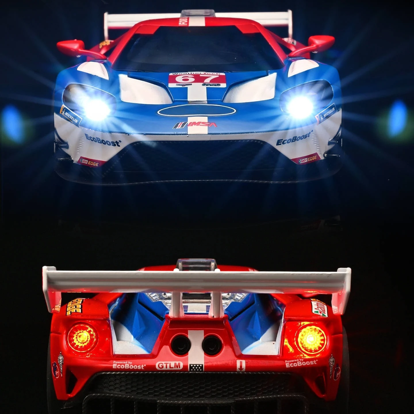 1:24 GT-MK II LM GTE Endurance Racing Car Models Sound  Light Series Toys Alloy Models Hobbies Collections Gifts Ornaments