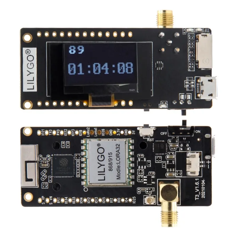 

LoRa32 V2.1 ESP32 OLED 0,96 "Bluetooth WIFI беспроводной модуль SMA