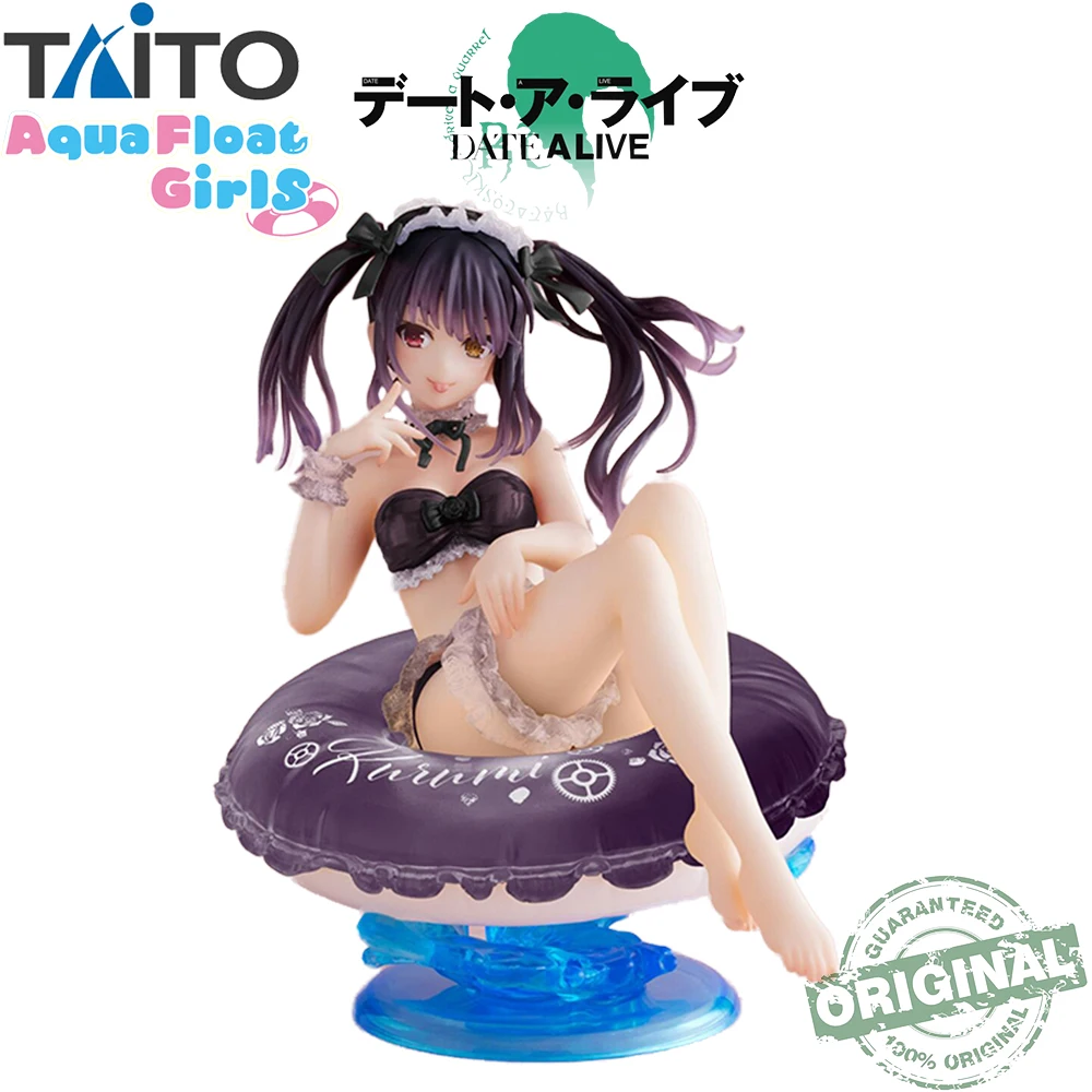 En Stock Original Taito Aqua Float Girls Date A Live V Tokisaki Kurumi renovación coleccionable Anime lindas niñas figuras modelo Juguetes