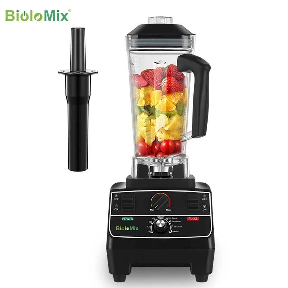 Electric 2L Commercial Household Professional Blender Mixer Juicer Food Processor Ice Smoothies Crusher 2200W Pure