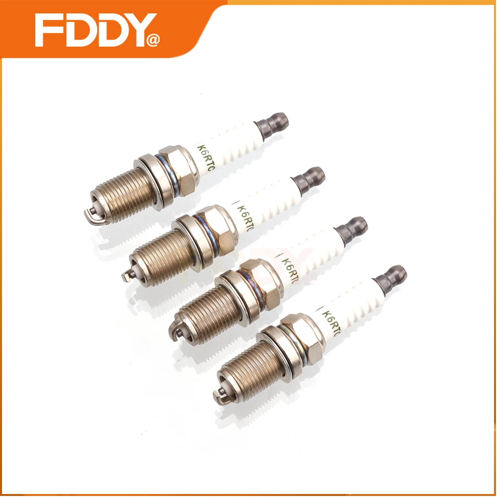 FDDY K6RTC Spark Plug Replace For Champion RC12YC NGK BKR6ES For Kohler 12 132 02-S 12 132 06-S Briggs Stratton 491055 1&3&5&10&