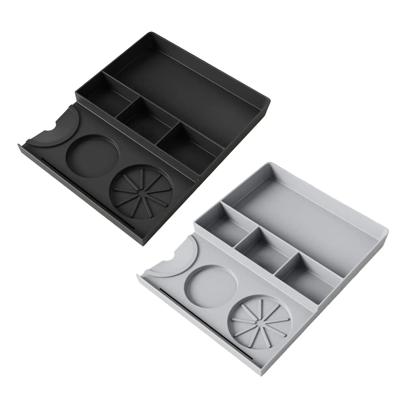 Espresso Tamping Station Knock Box Multifunctional Lightweight for Coffee Lover