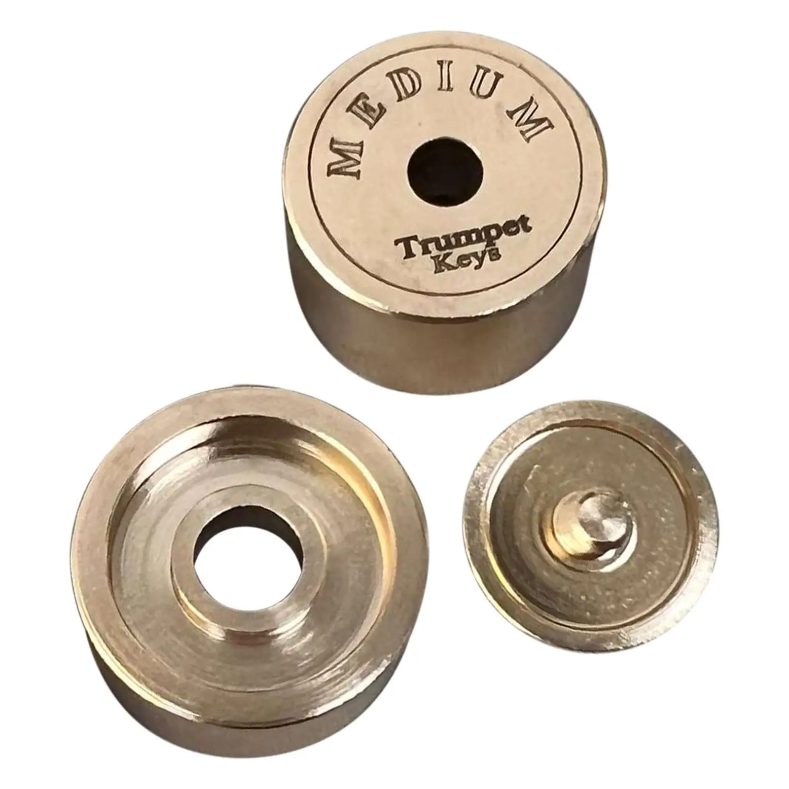 Metal Made With Brass Trumpets Valve Caps For Long-lasting Durability And Excellent Sound Durable Music Accessories