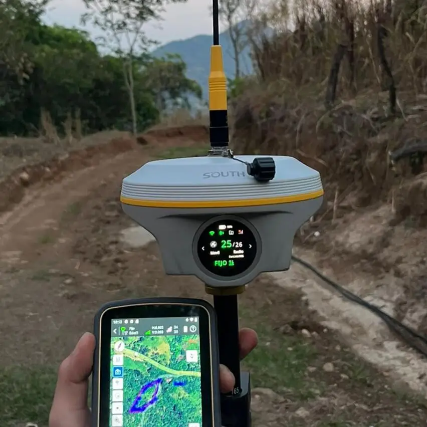 SOUTH INNO8 وحدة عالمية متعددة اللغات Gnss Gps Rtk مع برنامج SurvStar قابل للترقية وبرامج الثابتة وجهاز استقبال GPS Rtk #2