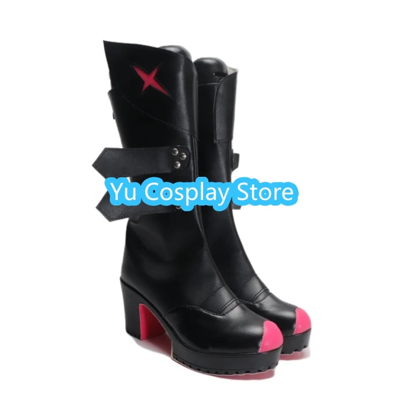 Comic Exhibition Cosplay Shoes Meow's Running Motorcycle Rider Rin Cosplay Shoes