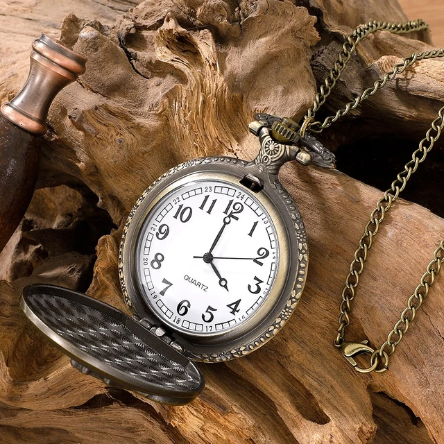 Retro Motorcycle CAR Pattern Quartz Pocket Watch Motorbike MOTO Design Pendant Fob Watch Chain Gifts for Men AliExpress