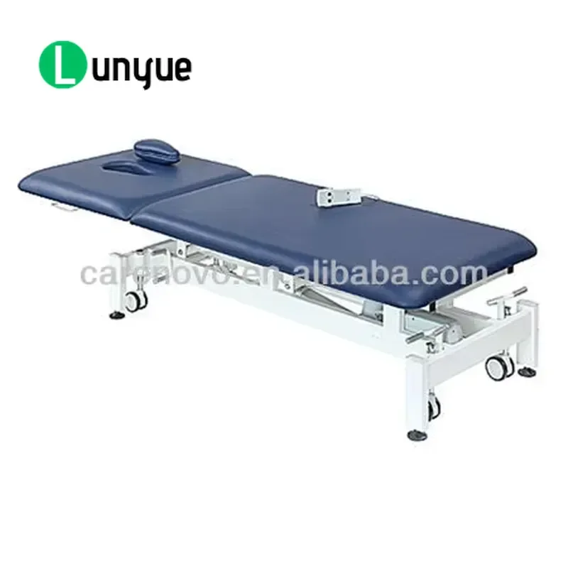 Electric Modern Metal Physiotherapy Bed Iron Frame Hospital Use Durable Adjustable Medical Furniture Patient Care Comfort