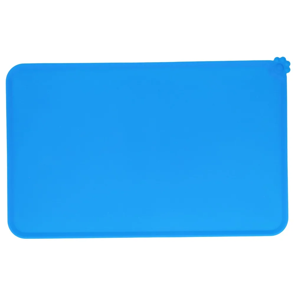 

Easy Clean Food-grade Pet Mat Waterproof Oversized Silicone Mat Non-slip Anti-spill Pet Feeding Mat Pet Supplies