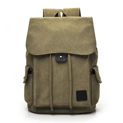 New High Quality Canvas Men Backpack Large Shoulder School Bag Rucksack For Boys Travel Fashion Camping Bags Fashion mochilas 가방