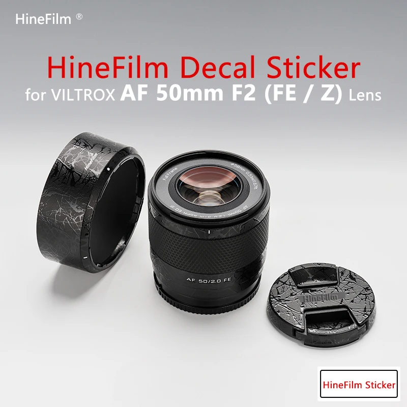 

Hinefilm Skin for Viltrox AF50 F2 FE / Z Mount Lens Decal Skin for Viltrox AF50mm F2.0 Lens Protector Film 50 F2 Lens Sticker