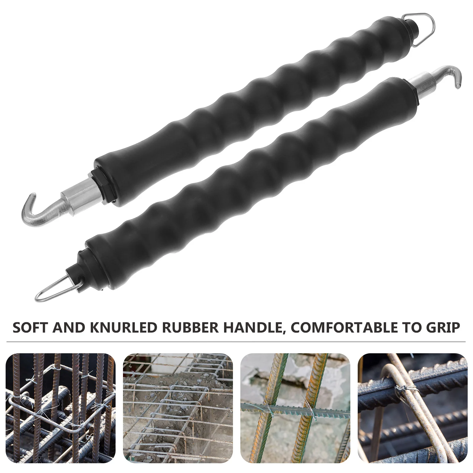 2pcs Concrete Rebar Tie Tool Fence Wire Twisting Tool For Construction wire twisters Rebar Wire Twisters Pull Tie