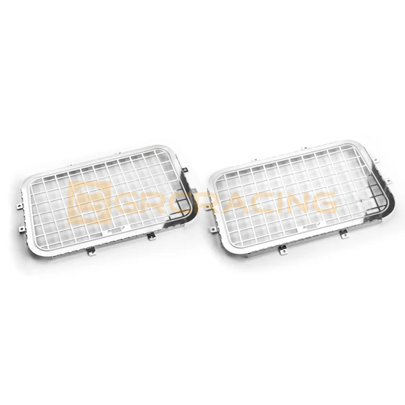 GRC Side/rear Window Protective Decorative Net Metal Mesh for 1/10 RC Crawler Car Traxxas AXIAL SCX6 Wrangler AXI05000 Parts