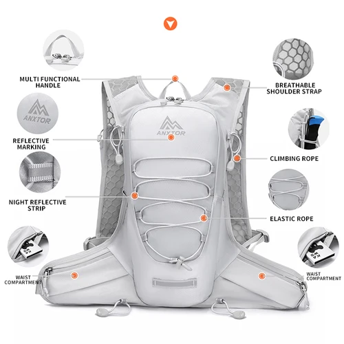 Imagen 2 del producto Mochila ligera para exteriores, mochila para correr, bolsa de ciclismo, mochila de montañismo, mochila para senderismo, mochila de hidratación