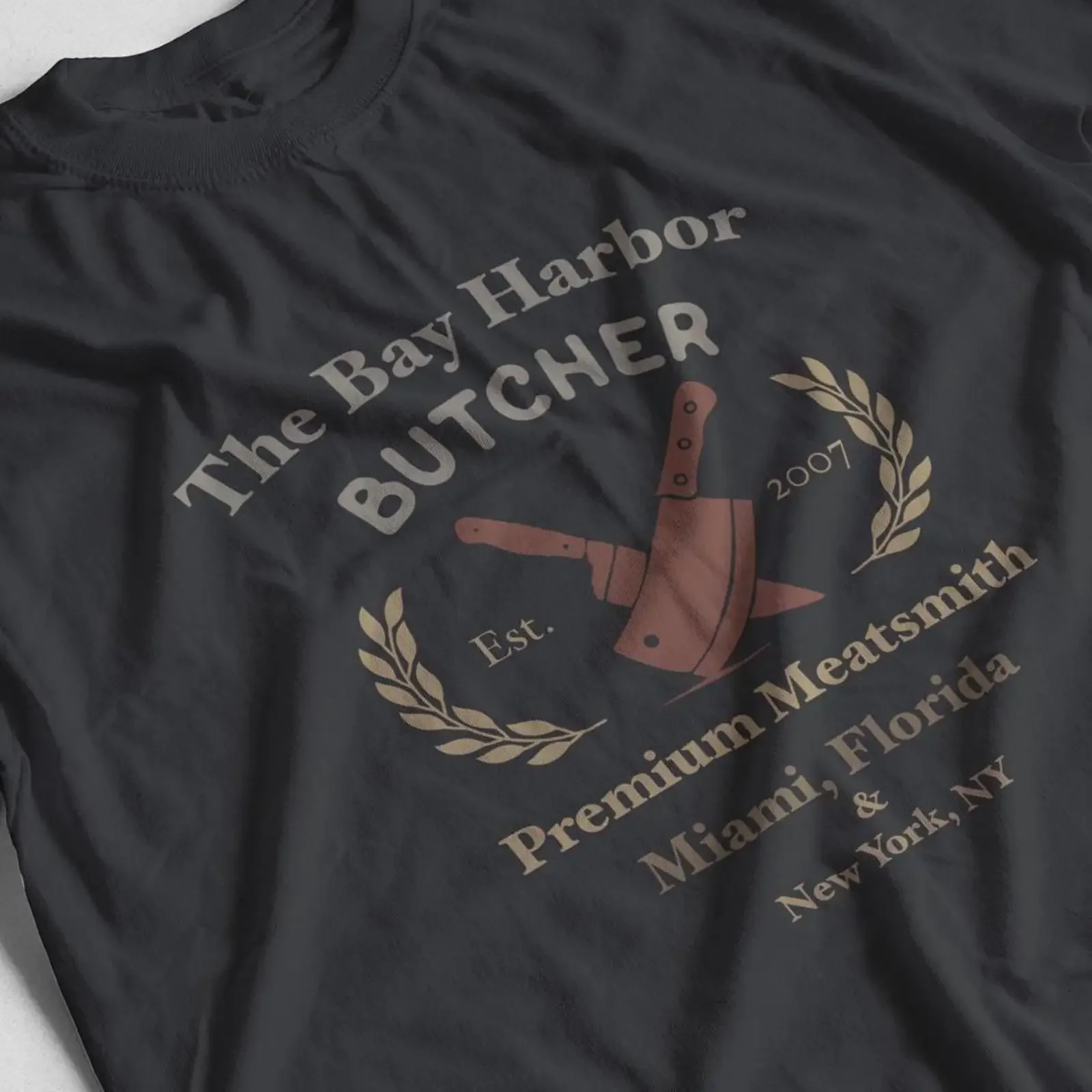 The Bay Harbor Butcher T Shirt vintage Washed Comfortable Top For Everyday Wear Unisex Casual Breathable fashion Stylish Soft