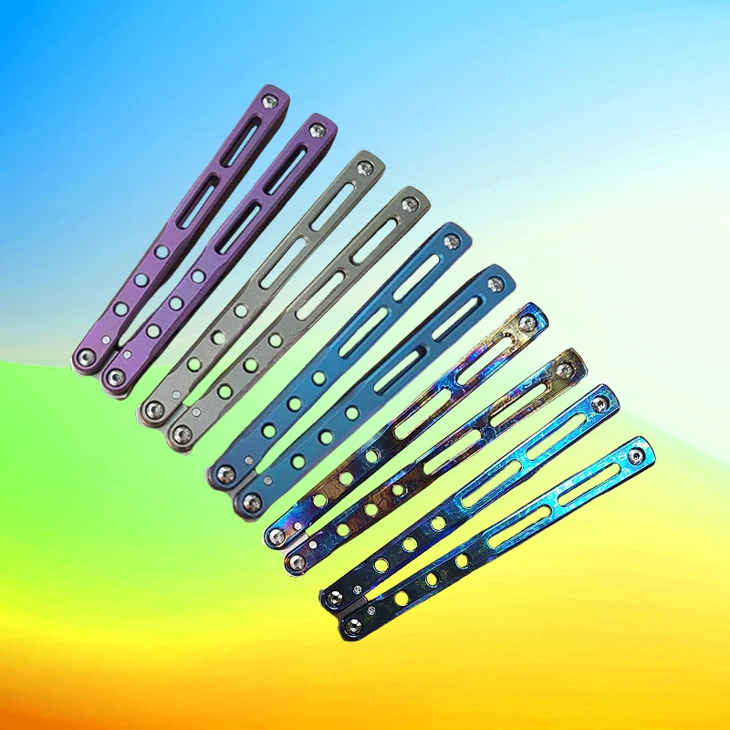 

TheOne JK Dictator Нож Бабочка Канальная Титановая Ручка D2 Лезвия Втулки Система EDC Инструмент Нож