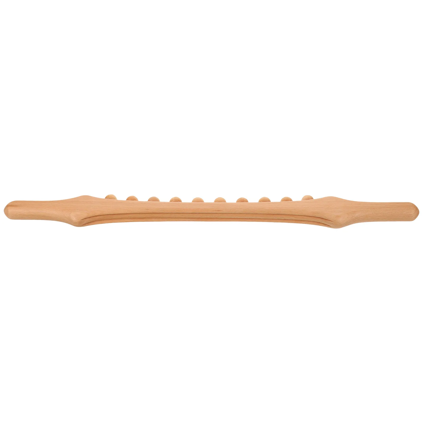 

Wood Massage Tool Set of 2 Natural Wood Massage Sticks with Rounded Edges for Acupressure Lymphatic Drainage