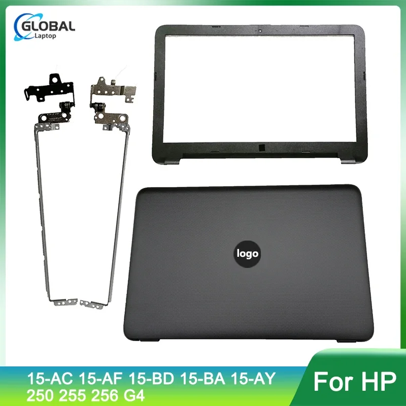 

Brand New Laptop LCD Back Top Cover/Bezel/Hinge For HP Pavilion 15-BA 15-AY 15-AC 15-AF TPN-C125 TPN-C126 250 G5 255 G5 Black