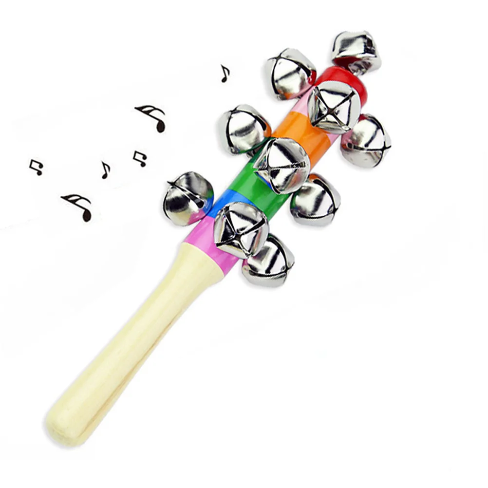 3 Pcs Kids Toys Hand Jingle Bells Musical Instrument Instruments