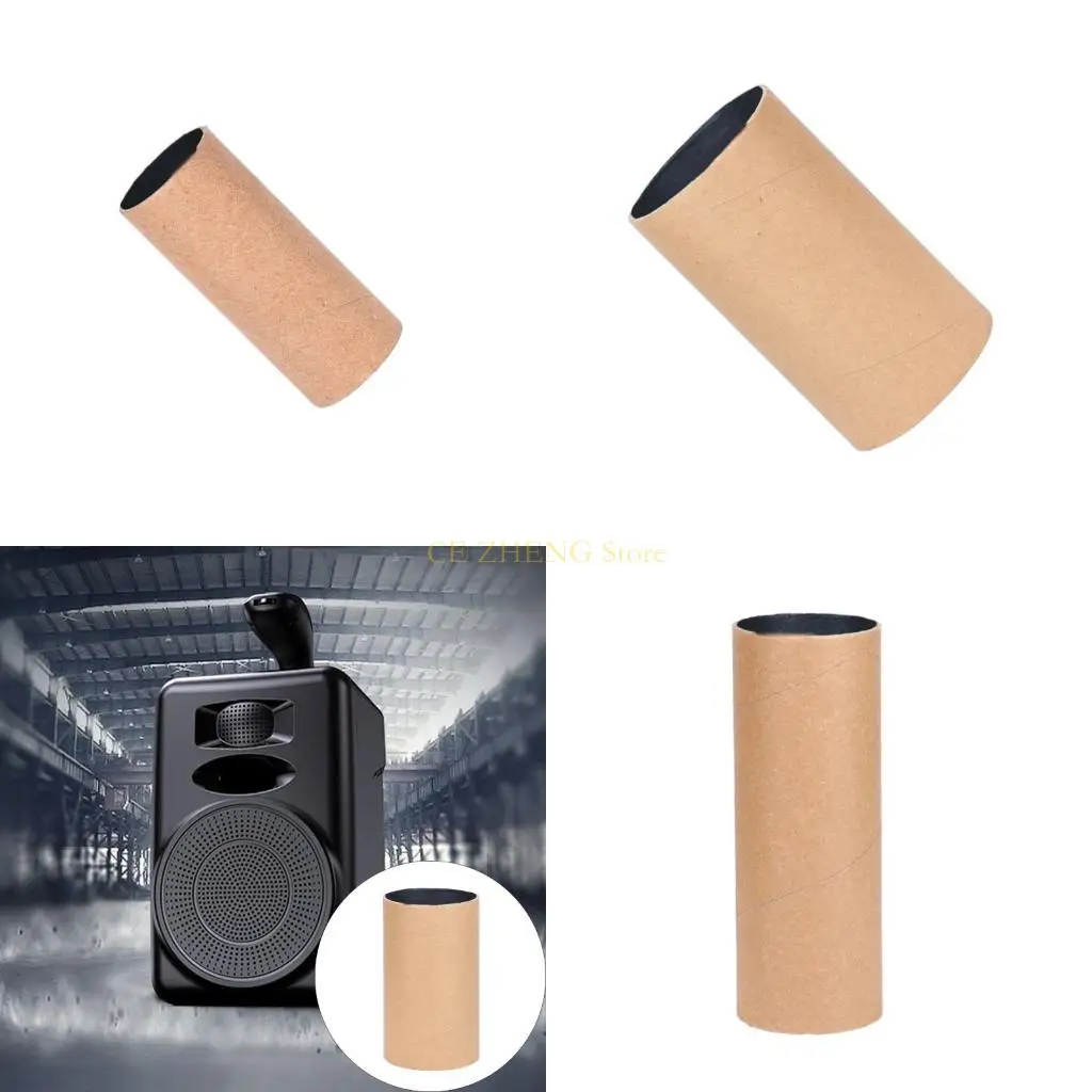 

E56B Paper Bass Port Reflexes Air Tube Easy To Install For DIY Speaker Projects