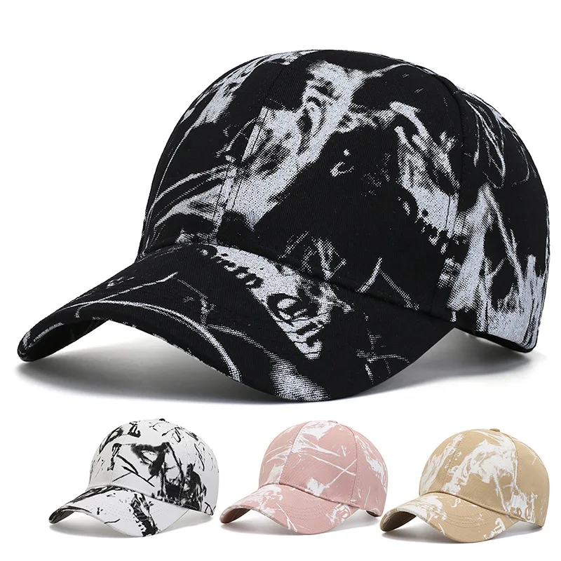 

Fashion Tie-Dye Baseball Cap Snapback Caps Casquette Summer Sun Hats Outdoor Fishing Casual Hat Hip Hop Dad Hats For Men Women