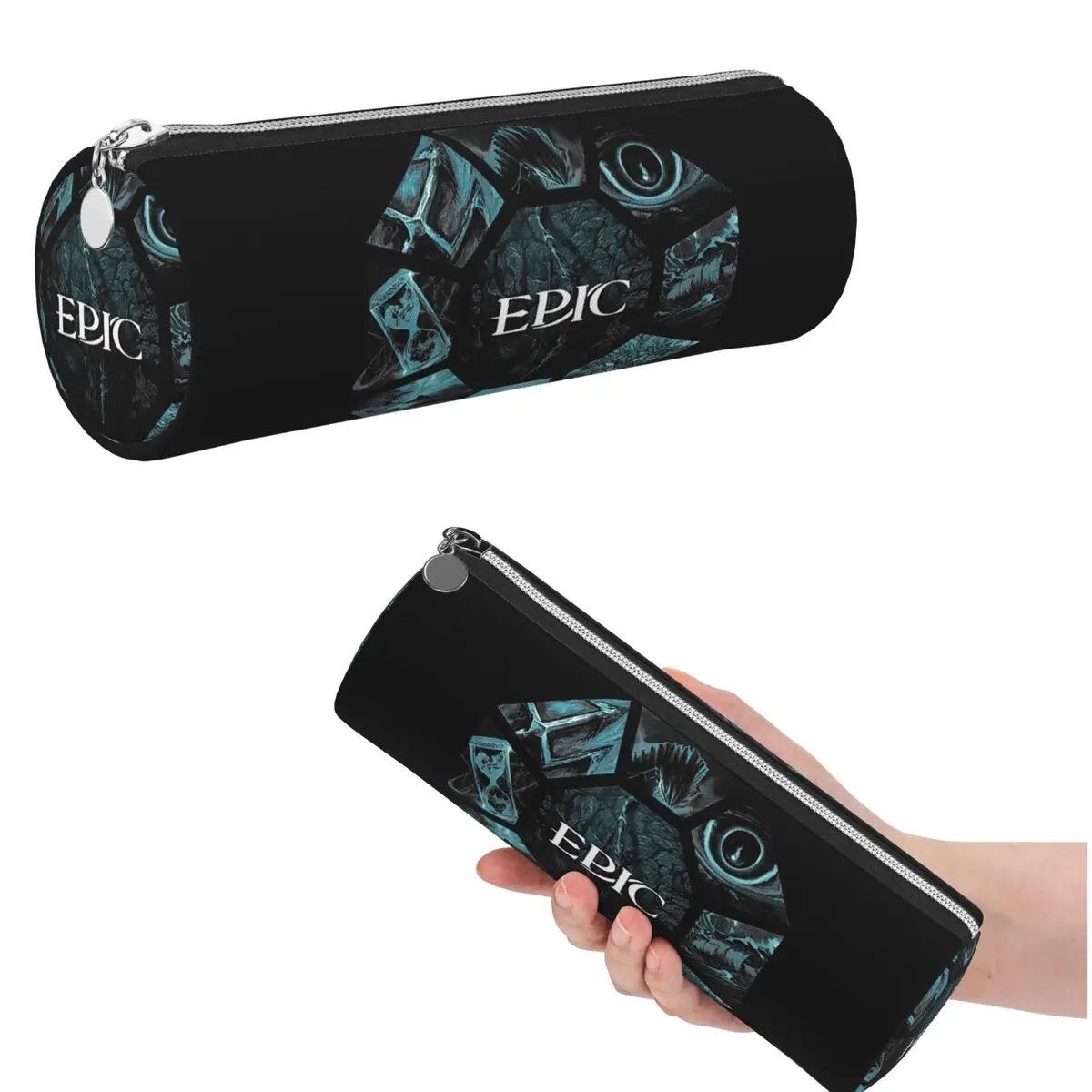 Estuche para lápices Epic The Musical para estudiantes, regalos, caja cilíndrica para bolígrafos, bolsa para lápices, soporte para bolígrafos