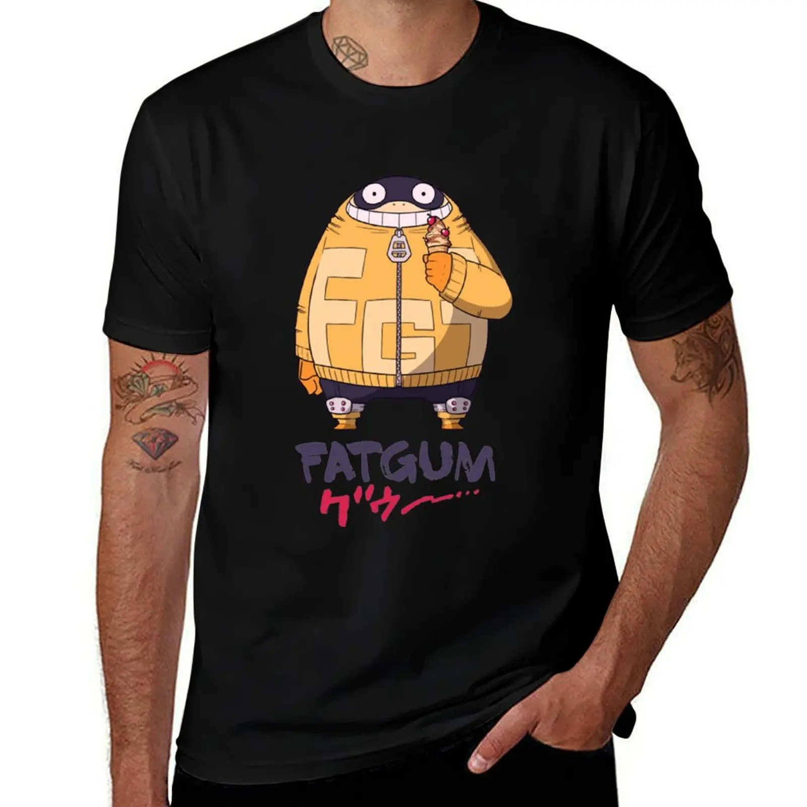 

Fatgum T-Shirt man t shirt designer funny t shirts cotton man t shirts for men T-shirt