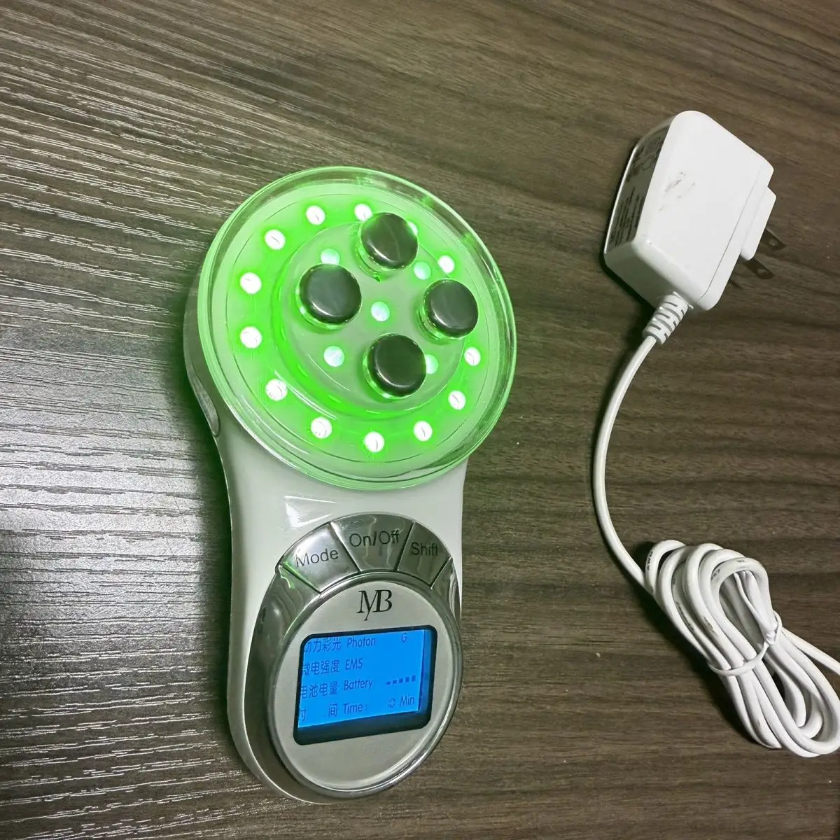 10W วิทยุความถี่ Electroporation NO Needle Mesotherapy EMS Photon RF Skin Care นวดกระชับผิวหน้า Body Massager