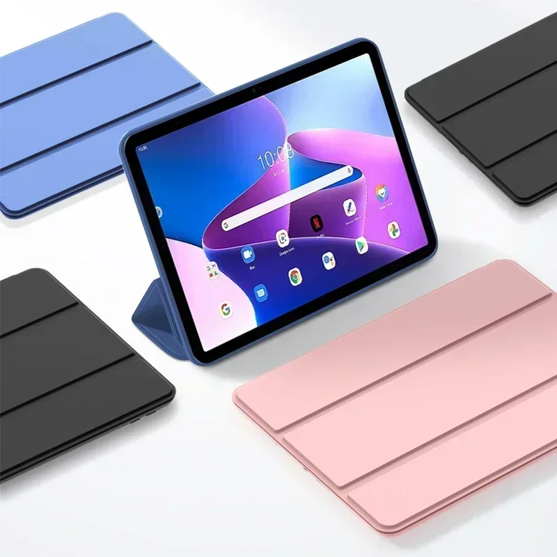 เคสอัจฉริยะหนัง PU พับได้10.61ทบสำหรับ Lenovo TAB M10 PLUS 3rd Gen TB125FU TB-128FU Gen 3เคสอัจฉริยะสำหรับ Xiaoxin Pad 2022 10.6 funda