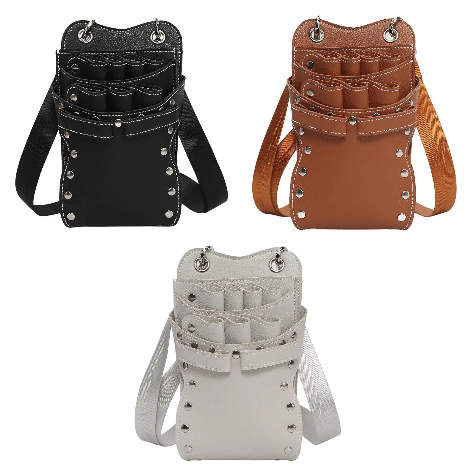 مقص الحقيبة مقص تصفيف الشعر حقيبة لمصفف الشعر الحلاق الحيوانات الأليفة #3