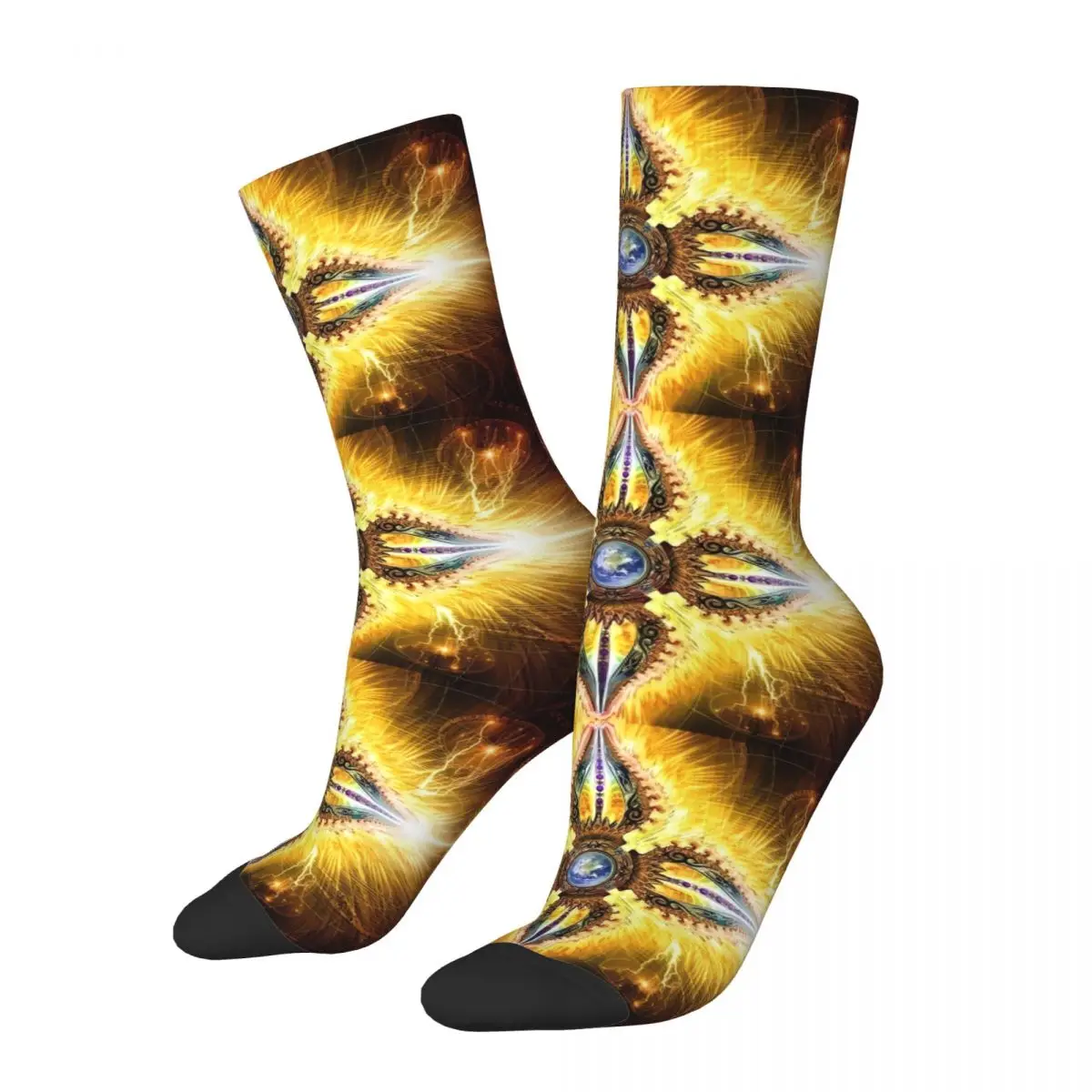 Unique (4) Sock Printed Man Polyester