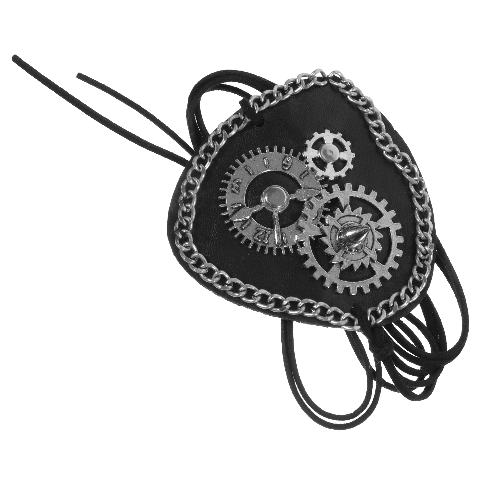 

Pirate Single Cover Masquerade Cosplay Patch Lightweight Comfortable Halloween Party Accessory Novelty Eye Mask Retro Punk