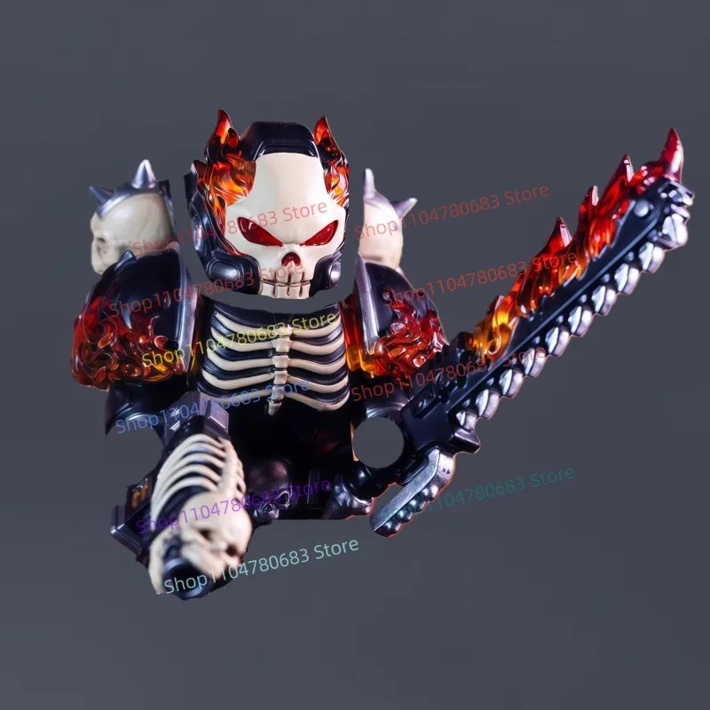 

MOC Building Blocks Special Effects Warrior Mini Figure Assembly Model Display Anime Cartoon Decorative Toy Gift Collectible