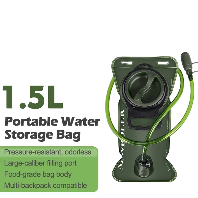 1,5 L 2L 3L Wasser Blase Wasser Reservoir Trink Pack Lagerung Tasche Kostenloser Falten Camping Laufen Trink Weste Rucksack