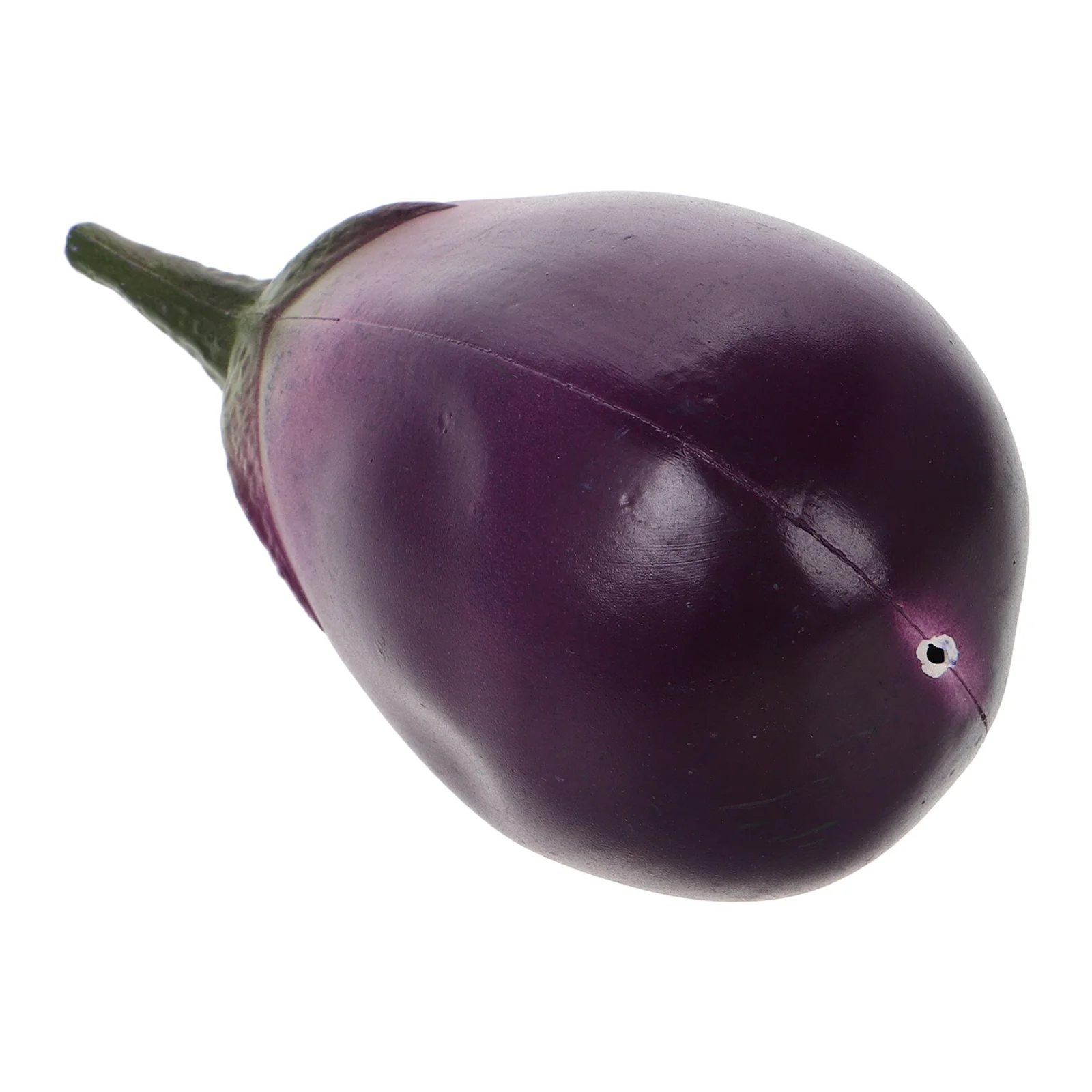 Simulated Eggplant Model Toys Organic Plastic Vegetables Eggplants Purple Decorations for Home Artificial Faux Cabbage