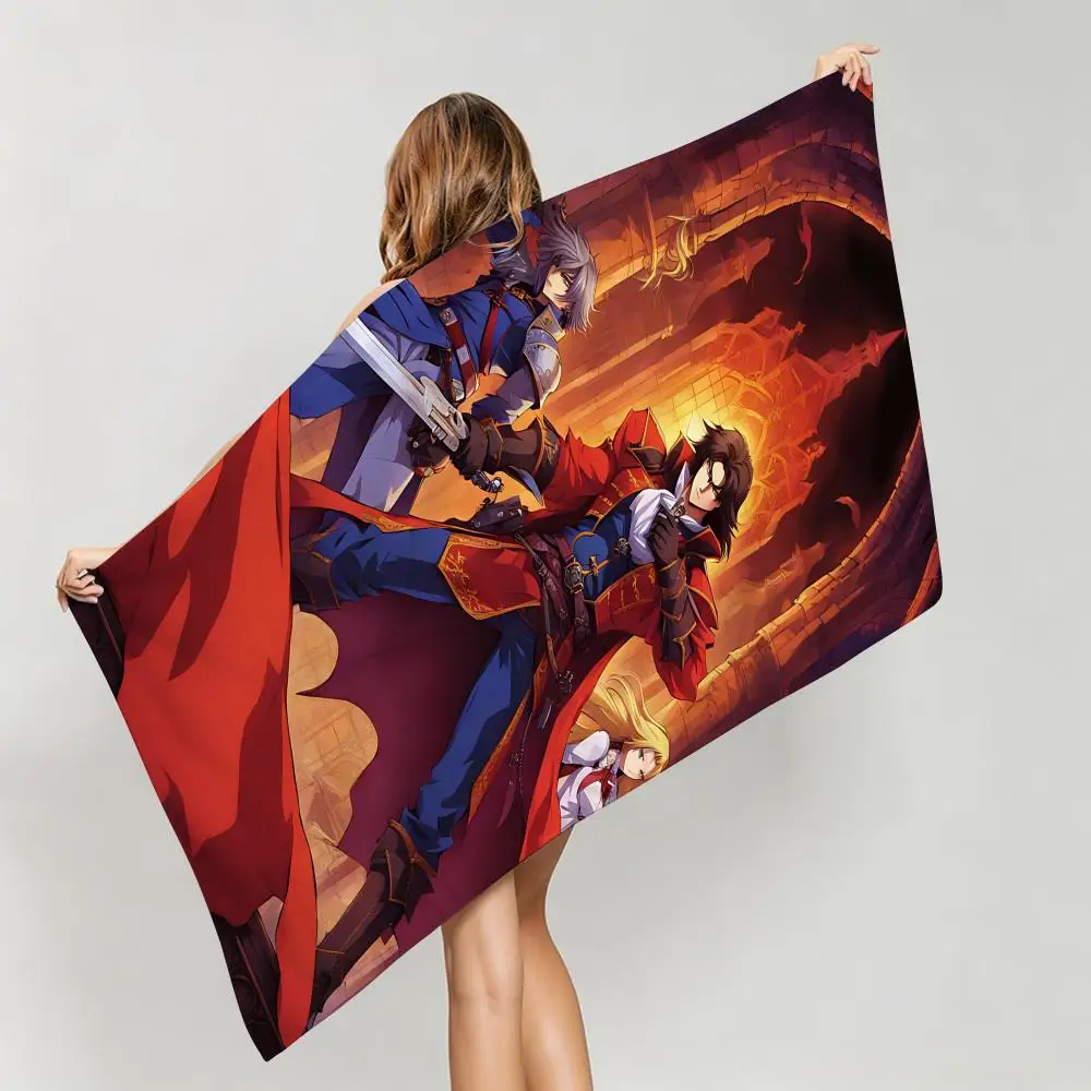 Dark-CastlevaniaS Towel Five-Star Hotel Quality Eco-Friendly Ultra Soft Thick Towels & Beach Towels