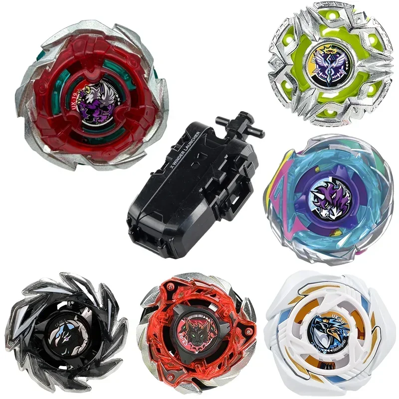 Spinning Top Battling Alloy Battling Spinning Top Toy Set with Launcher, DIY Assemble Gyro,Boys  Competitive Game Gift