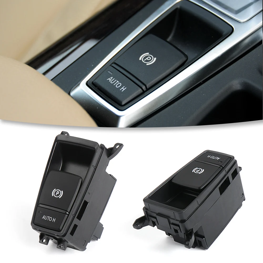 Car Electronic Hand Brake Parking Control Switch Auto H Hold Button Assembly For BMW X5 E70 X6 E71 E72 OE 61319148508