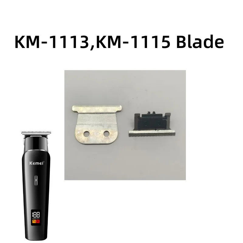 Kemei KM-1113 KM-1115 Pisau Pengganti Asli – Aksesori Asli, Diproduksi Pabrik, Pisau Pengganti Pemotong Listrik