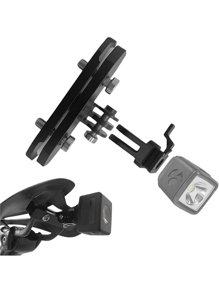AliExpress Gmarty 1Pcs Bicycle Saddle Light Mount For Trek Bontrager Headlight Holder Aluminum Alloy Bicycle Saddle Rail Rear Light Bracket