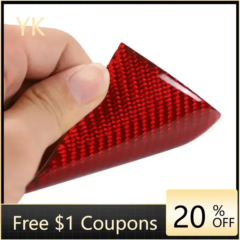 

Мягкое углеродное волокно, украшение для приборной панели автомобиля, наклейка для интерьера, автомобильные аксессуары для Porsche Taycan 2019-2025