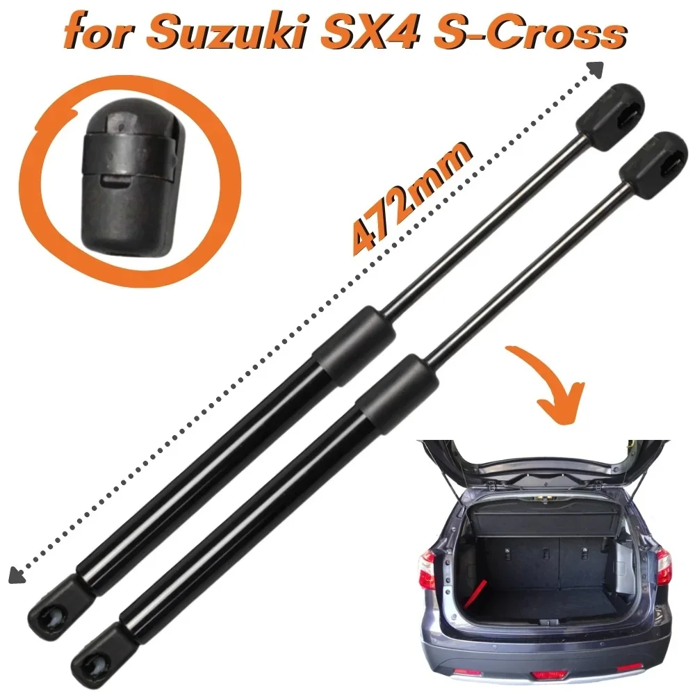 2Pcs For CITROEN C3 II SC SUZUKI SX4 S-CROSS JY Rear Tailgate Boot Lift Support Shock Absorber Gas Springs