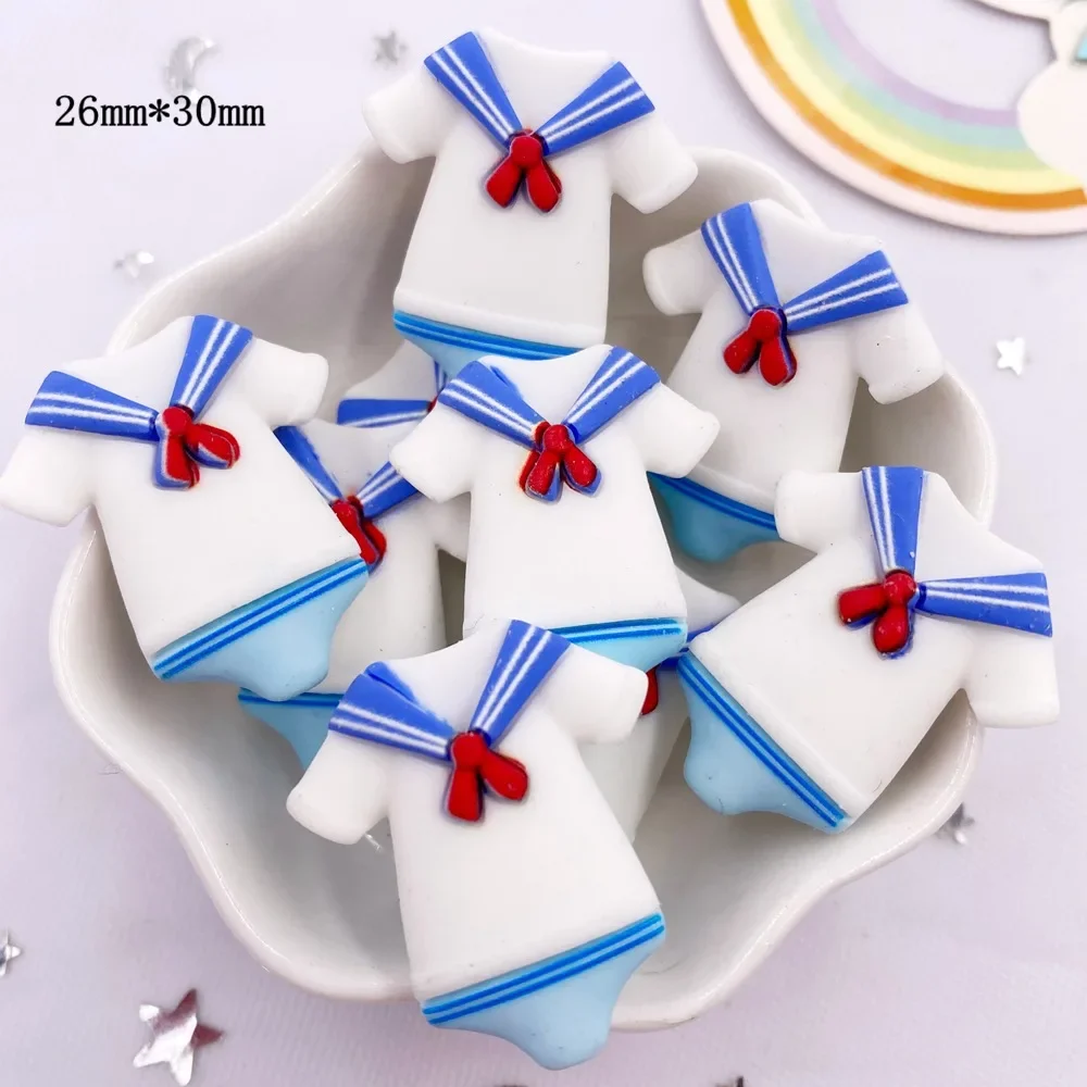 Resin Kawaii Colorful Cartoon Tower Ship Swimming Circle Cat Flatback Stone Sandy Beach Figurine 10PCS Scrapbook DIY Decor Craft