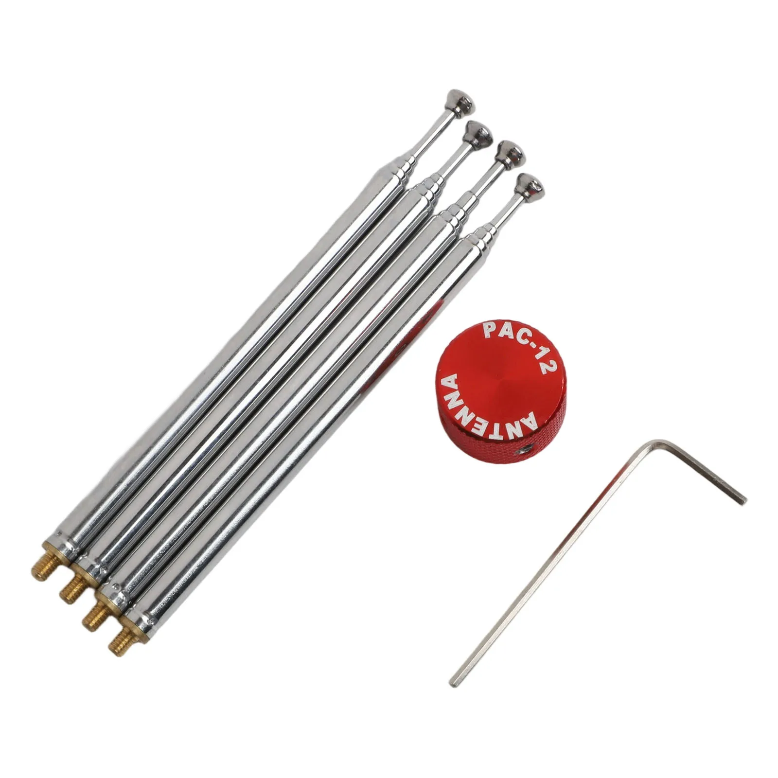 Aluminum alloy capacitor cap for PAC12 JPC12 antennas improves electrical length and signal with extended range up to 300MM