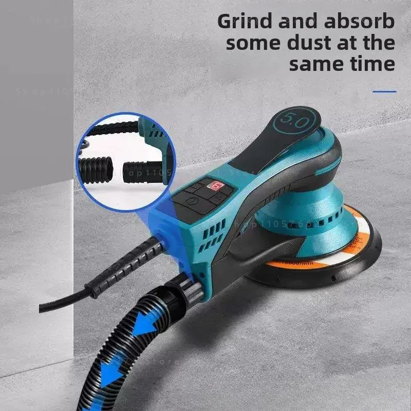 Eccentric Brushless Electric Sander Round Sanding Machine Lightweight Portable for Automotive Sheet Metal Woodworking