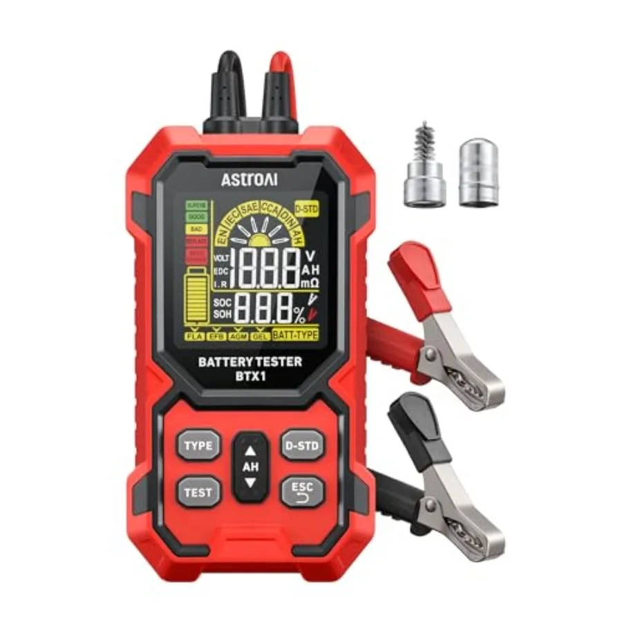 

Digital Multimeter Tester with Car Battery Tester