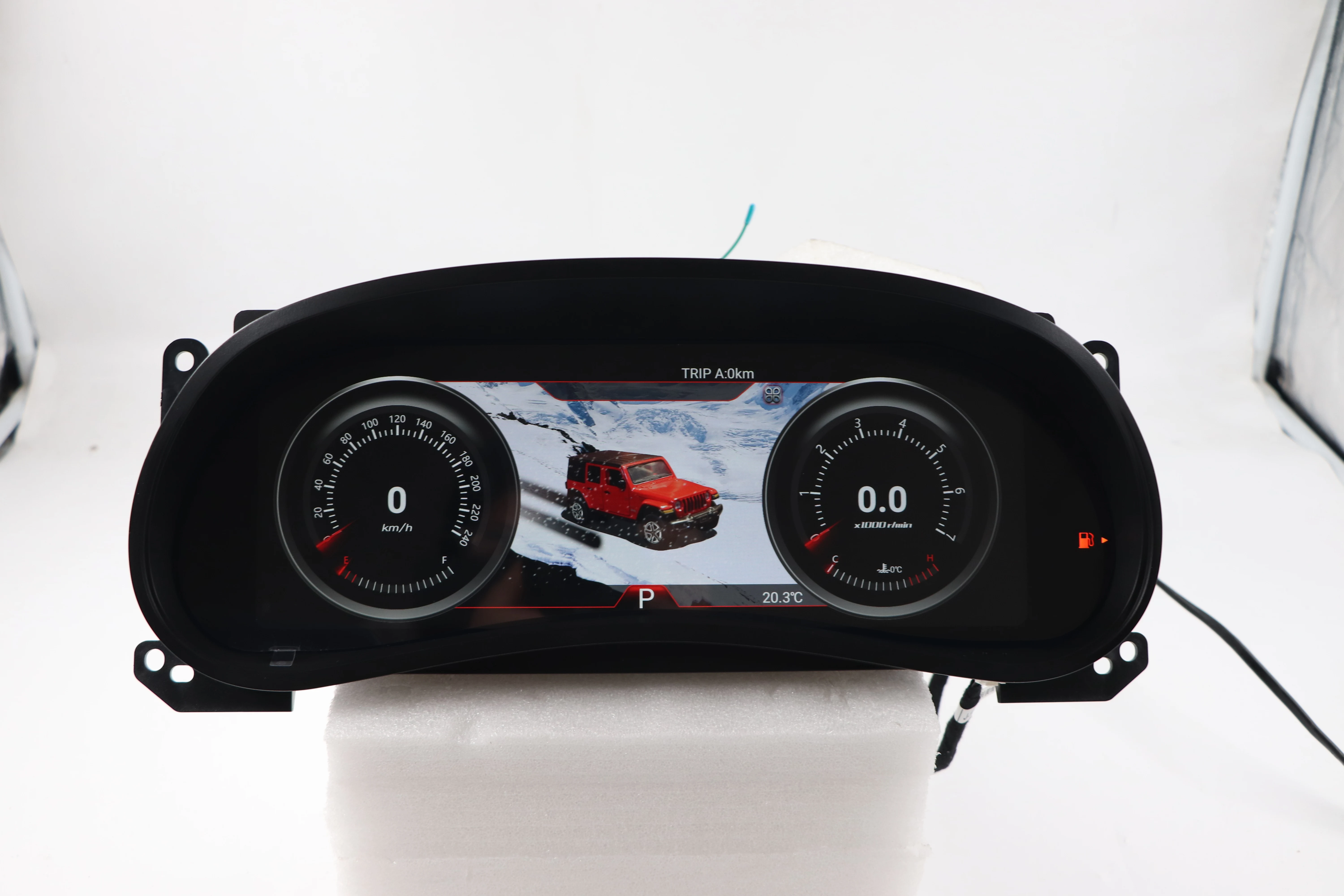 12,3-дюймовая цифровая приборная панель LCD с дисплеем для Jeep Wrangler 2011-2017, виртуальная панель приборов, Linux