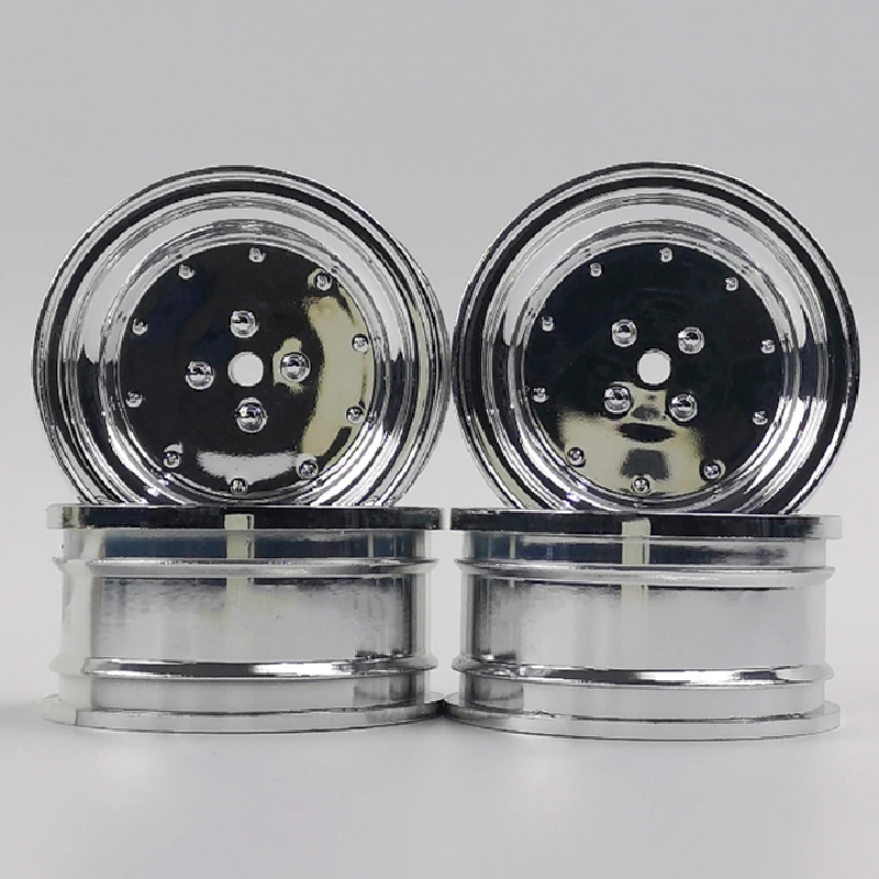 4pcs 3mm Offset RC Car 1/10 Scale Plastic Wheels Rims Drift On road Touring Model Hobby