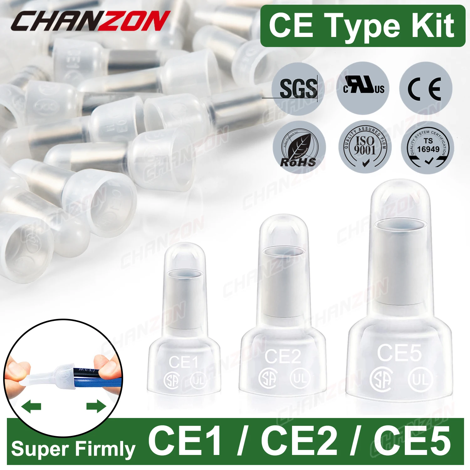 50/100PC Closed End…